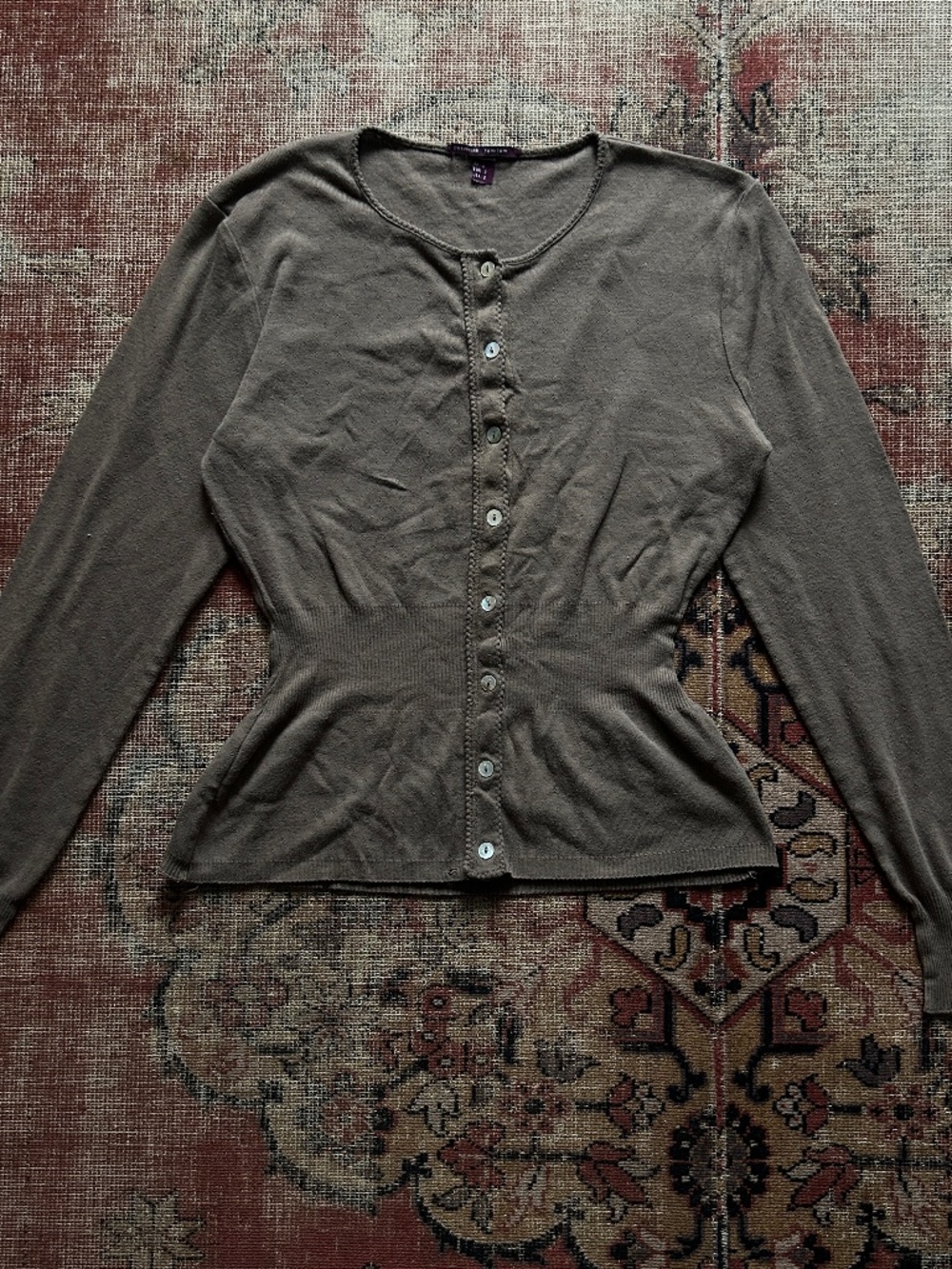 Coquette Style Pointelle Cardigan